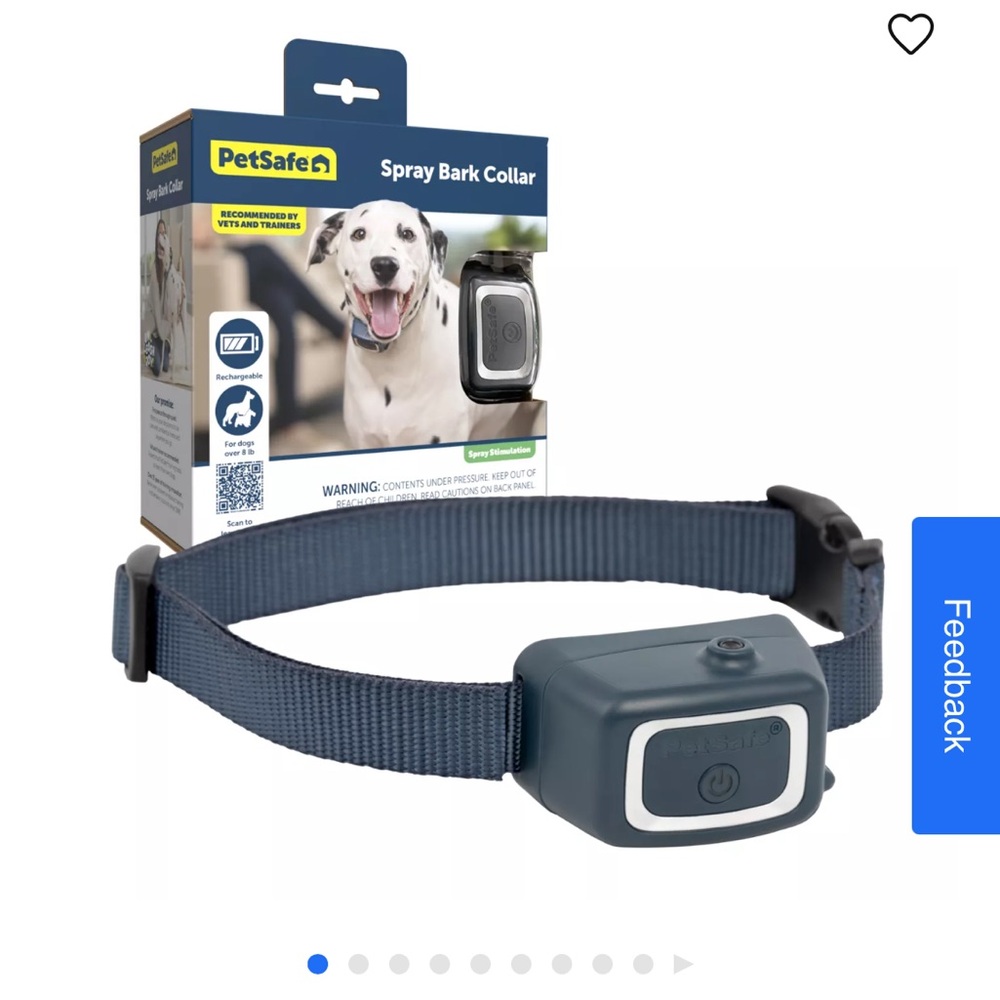 Bark collar for large dog